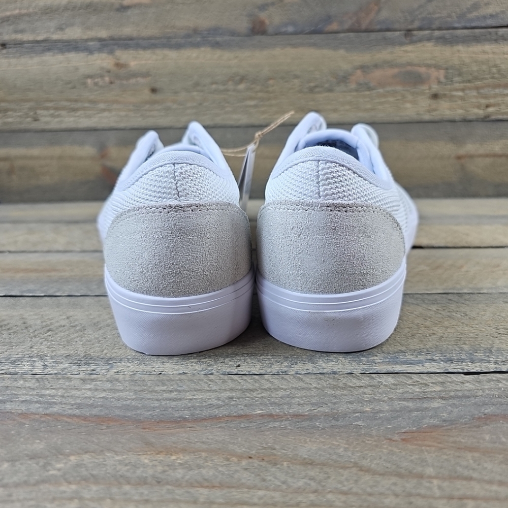 adidas Adi Ease Men's Casual Skateboarding Shoes Suede/Mesh White - Picture 4 of 12